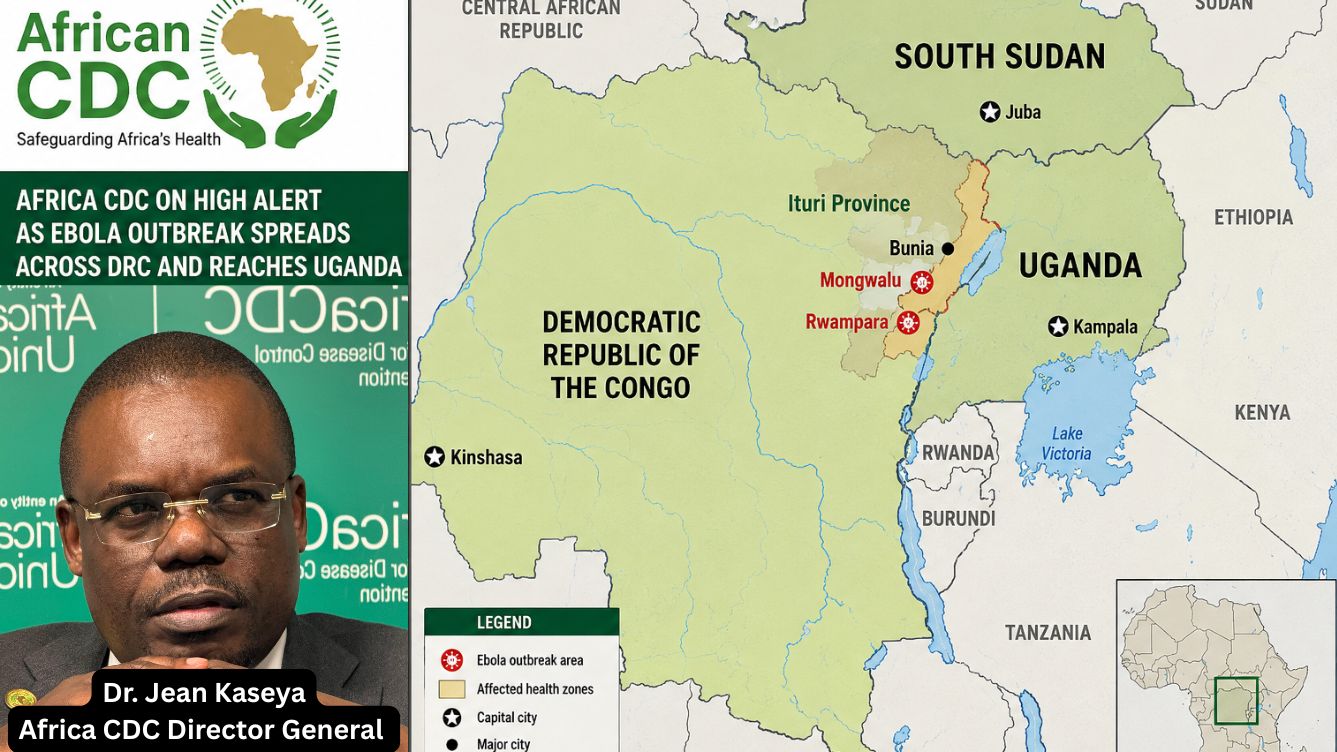 Africa on Alert as Ebola Outbreak in DRC Reaches Uganda